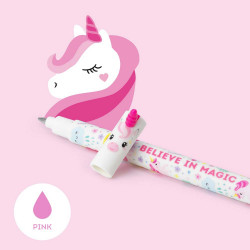 Stylo Gel Effaçable Licorne