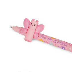 Stylo gel effaçable Papillon