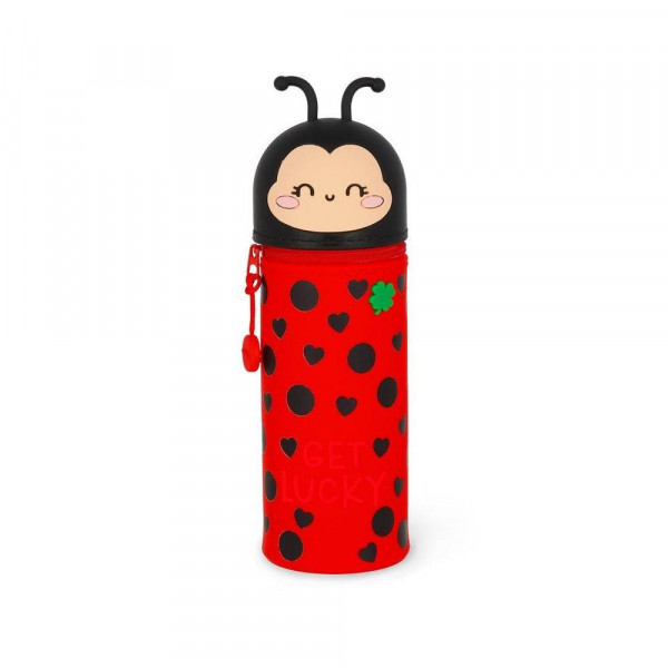 Trousse 2 en 1 Silicone Souple Coccinelle - Legami