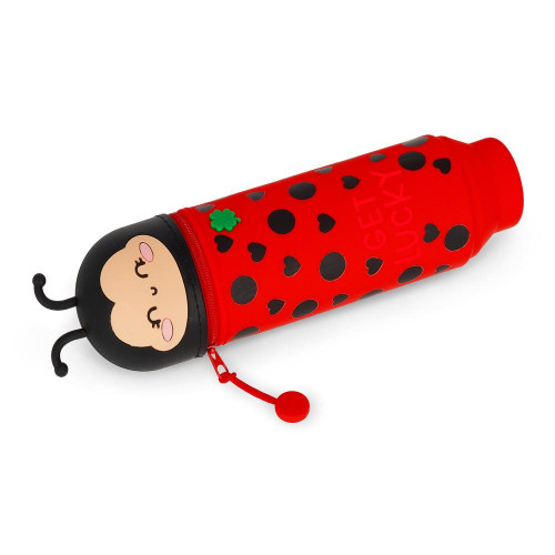 Trousse 2 en 1 Silicone Souple Coccinelle - Legami