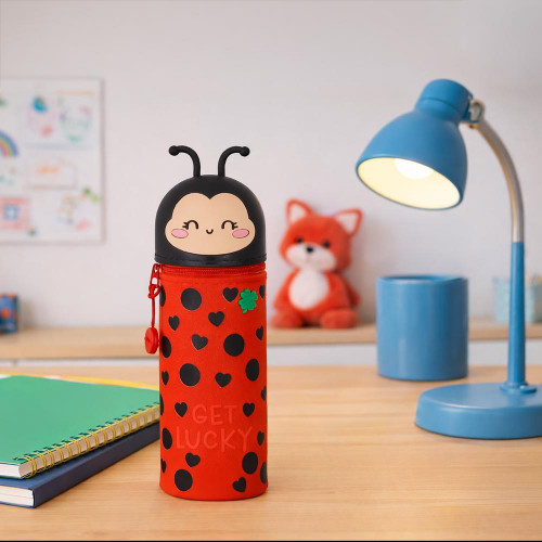 Trousse 2 en 1 Silicone Souple Coccinelle - Legami