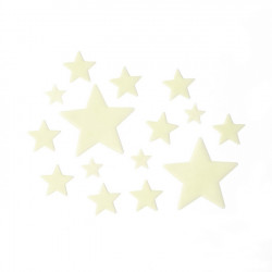 Étoiles Phosphorescentes Autocollantes 25 pcs
