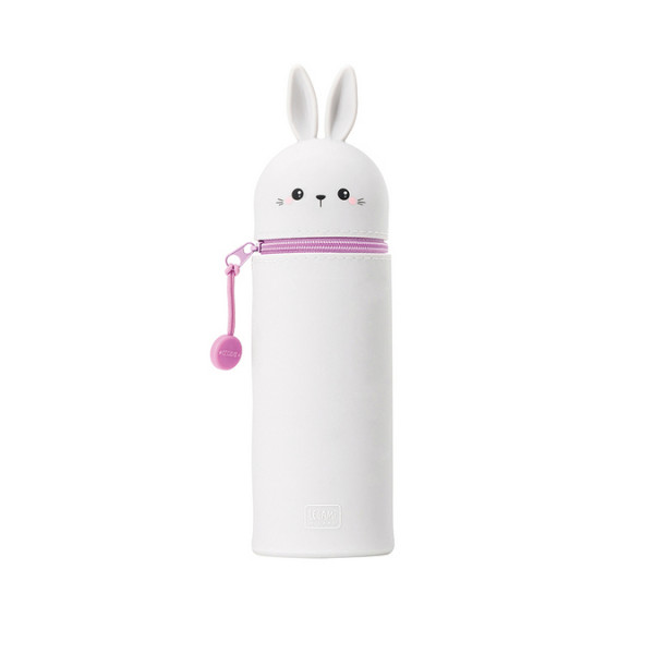 Trousse 2 en 1 Silicone Souple Kawaï Bunny