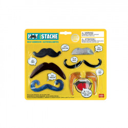 Fausse Moustache Autocollante 6 pcs