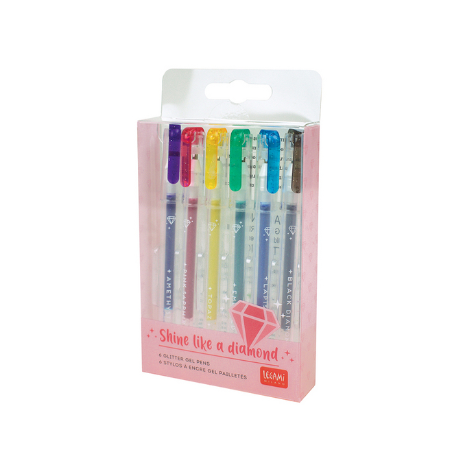 Pochette de 8 stylos gel Signo pastels