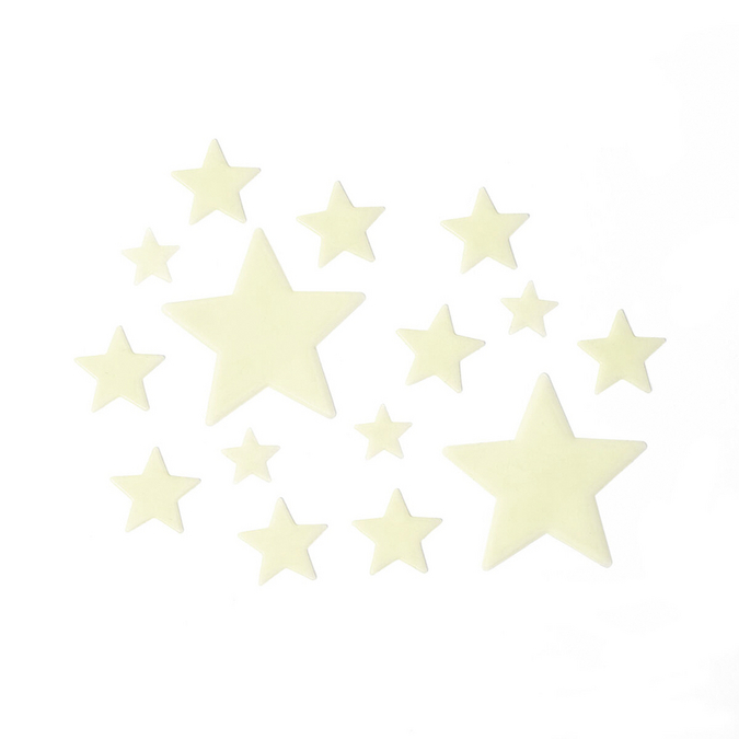 Étoiles Phosphorescentes Autocollantes 25 pcs - Scrapmalin