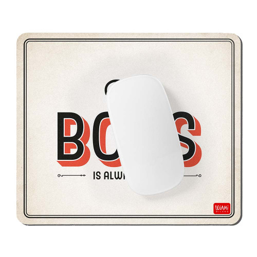 Tapis De Souris 21 x 18 cm The Boss