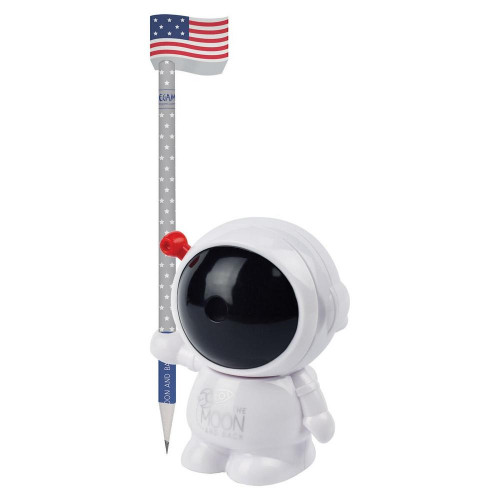 Taille-Crayon à Manivelle Astronaute