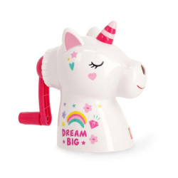 Taille-Crayon à Manivelle Licorne