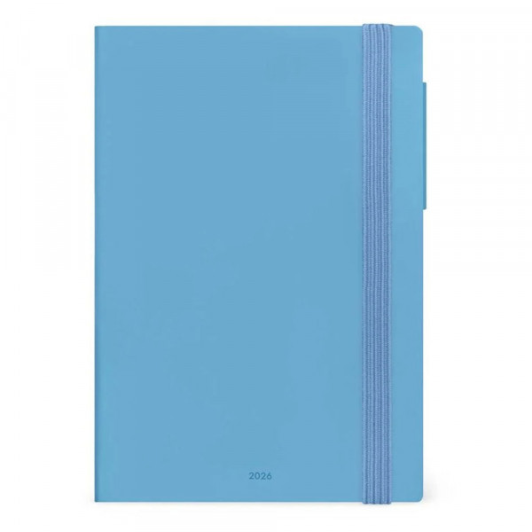 Agenda semainier 2026 Blue 18 x 12 cm - Legami