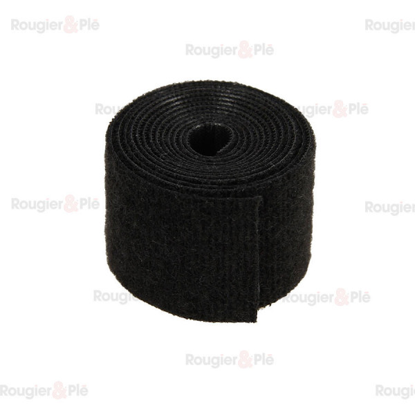 Bande Velcro auto agripante 3 cm x 1 m Noir