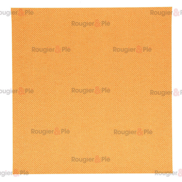Papier tissé façon tressage adhésif 30 x 30 cm Orange clair