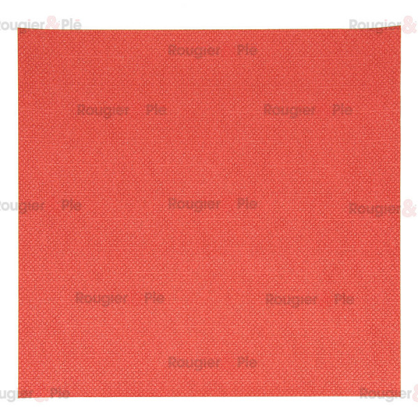 Papier tissé façon tressage adhésif 30 x 30 cm Rouge