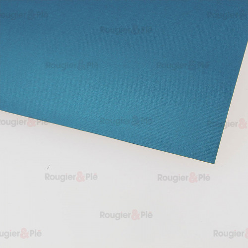 Skivertex adhésif 30 x 30 cm Touché lisse Bleu pétrole irisé