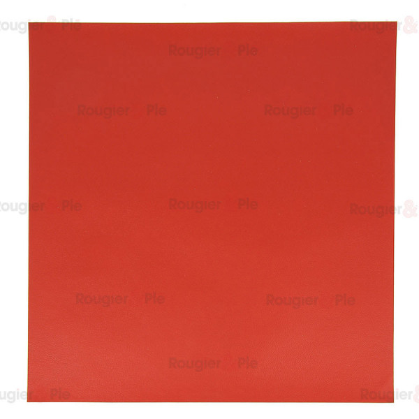 Skivertex adhésif 30 x 30 cm Touché lisse Rouge