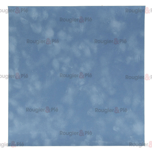 Suédine adhésive 30 x 30 cm Bleu ciel