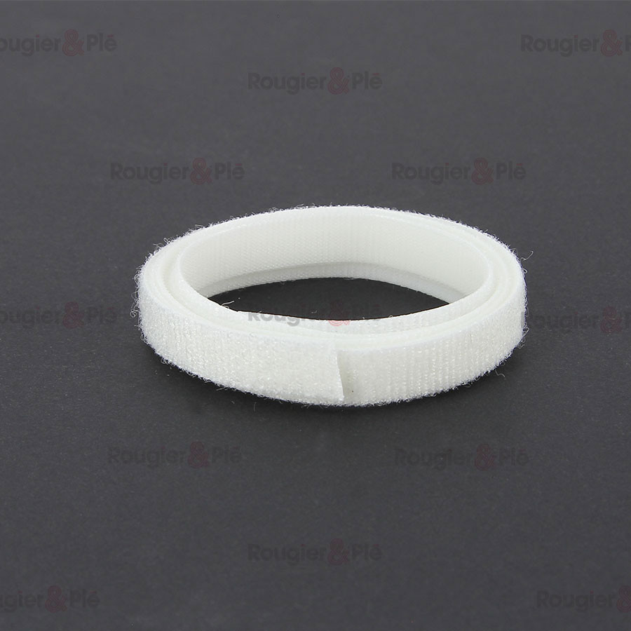 Bande de couture blanche, largeur 1 cm, longueur 12,5 m.