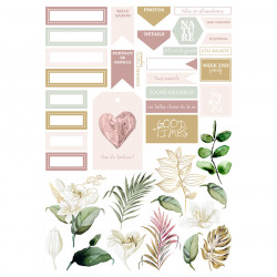 Papier imprimé Kit de collection Petit coin de Paradis 30.5 x 30.5 cm