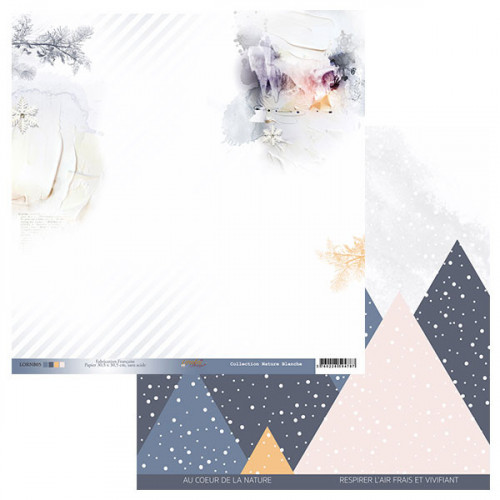 Nature Blanche Papier imprimé #5