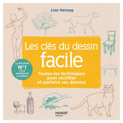 Livre Les clés du dessin facile - Mango