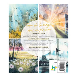 Livre Paysages fantastiques à l'aquarelle - Editions de Saxe