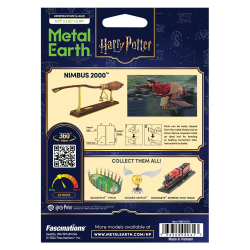 Maquette en métal Harry Potter Nimbus 2000