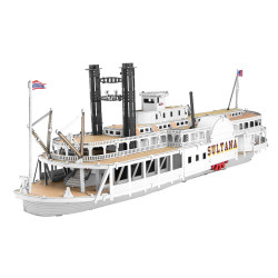 Maquette en métal Bateau à vapeur Sultana