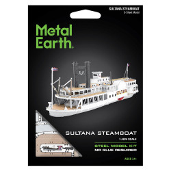 Maquette en métal Bateau à vapeur Sultana