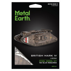Maquette en métal British Mark IV