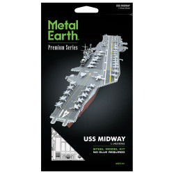 Maquette en métal USS Midway