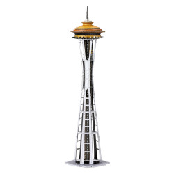 Maquette en métal Space Needle de l'exposition universelle de 1962