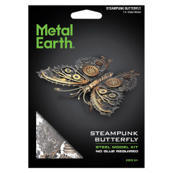 Maquette en métal Steampunk butterfly