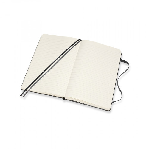 Carnet de Notes Classic Rigide Ligné 13 x 21 cm Noir