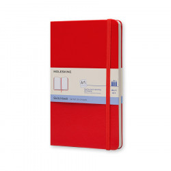 Carnet de Croquis Art 165 g/m² 13 x 21 cm Rouge écarlate