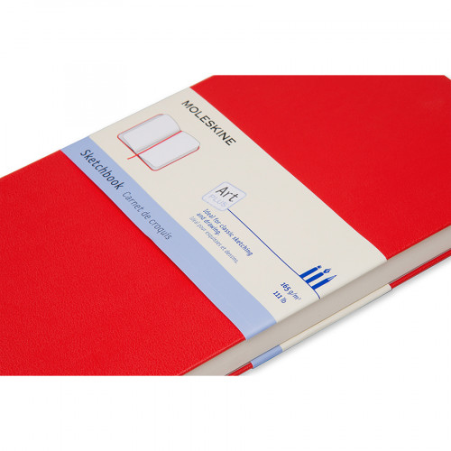 Carnet de Croquis Art 165 g/m² 13 x 21 cm Rouge écarlate