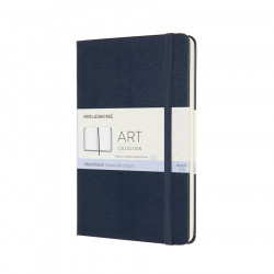 Carnet de Croquis Art 165 g/m² 11.5 x 17.5 cm Bleu saphir