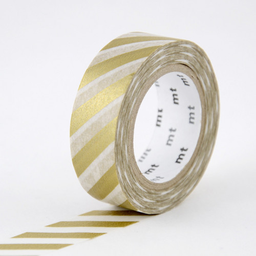 Masking Tape 1P Rayure or 15 mm x 10 m