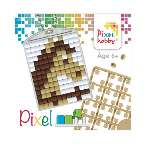 PIXEL Kit créatif porte-clés 4 x 3 cm - Cheval