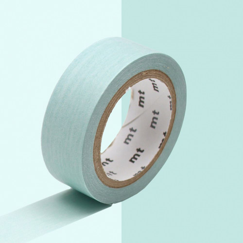 Masking Tape 7 m x 15 mm Uni Pastel Émeraude