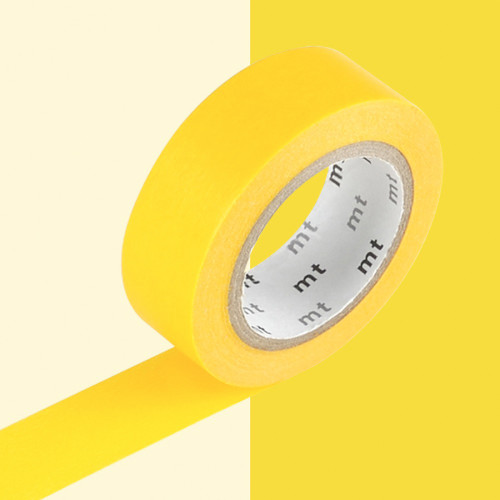 Masking Tape 7 m x 15 mm Uni Jaune