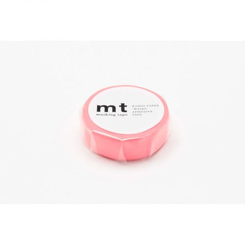 Masking Tape 7 m x 15 mm Uni Rouge Fluo