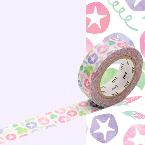 Masking Tape 7 m x 15 mm Fleur Belle de jour