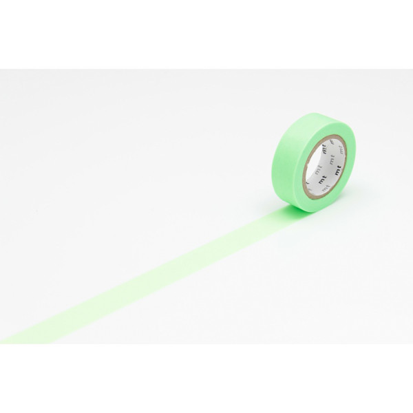 Masking Tape 7 m x 15 mm Uni Vert Fluo