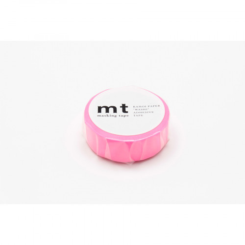 Masking Tape 7 m x 15 mm Uni Rose Fluo