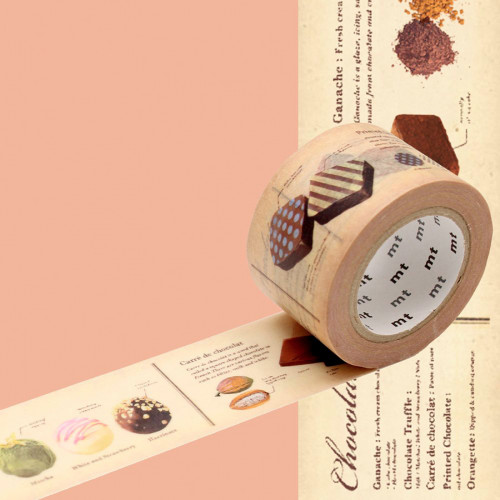 Masking Tape 7 m x 30 mm Chocolat