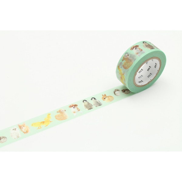 Masking Tape 7 m x 18 mm Baby Animals