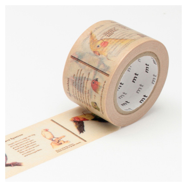 Masking Tape 7 m x 30 mm Oiseaux