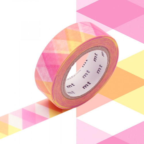 Masking Tape 7 m x 15 mm Diamond Rose