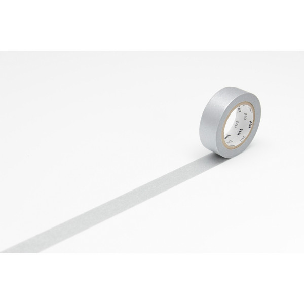 Masking Tape 7 m x 15 mm Uni Argent