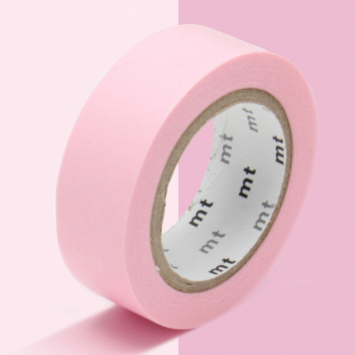 Masking Tape 7 m x 15 mm Uni Rose